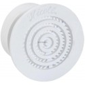 Grille d aération pour contre-cloison - 2B43 - polystyrène blanc - Ø 35 mm - sachet de 2 pcs