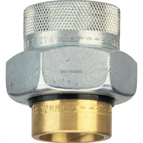 Raccord isolant diélectrique double femelle (acier et laiton) F 1   F 1   type RID réf 2224313