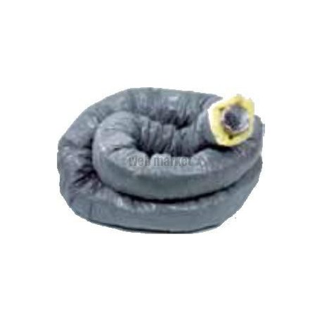 T 82 alu cr 25 - conduit souple aluminium calorifuge diamètre 80 epaisseur 25