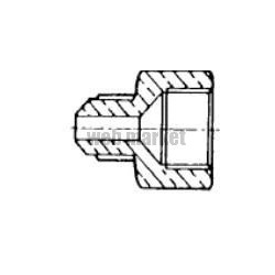 Unions laiton a visser mâle - femelle 3/8M-1/2F