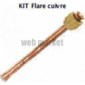 KIT FLARE CUIVRE 150MM  5/8 