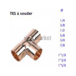 TE CUIVRE FFF 1''5/8 A SOUDER