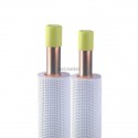 COURONNE TUBE CU  1/4-1/2 ISOLE PE BLANC  05M