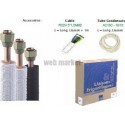 KIT INSTALLATION FLARE 1/4-3/8 PE BLANC M1  6M 5G15  COND