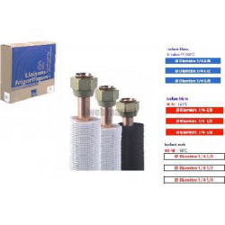 LIAISON FLARE PE BLANC M1  1/4-3/8 28M