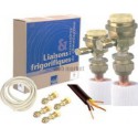 KIT D'INSTALLATION TIRE AU VIDE TOUS FLUIDES PE M1 BLANC 1/4-5/8 10M 4PA 5G1.5