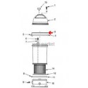 Joint de couvercle Posiflo filtre PTM (256x7,3mm)