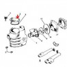Couvercle + joint de pompe Hayward SP1800