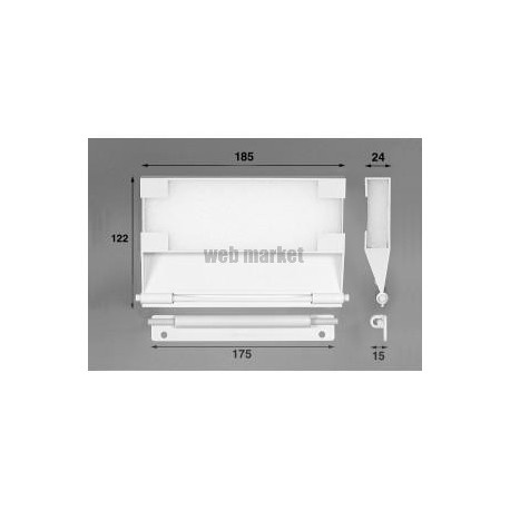Volet + axe de skimmer Cofies 96 -