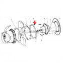 Vis de bride de projecteur Weltico, les 10