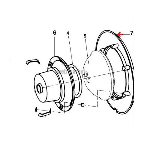 Enjoliveur de projecteur Weltico