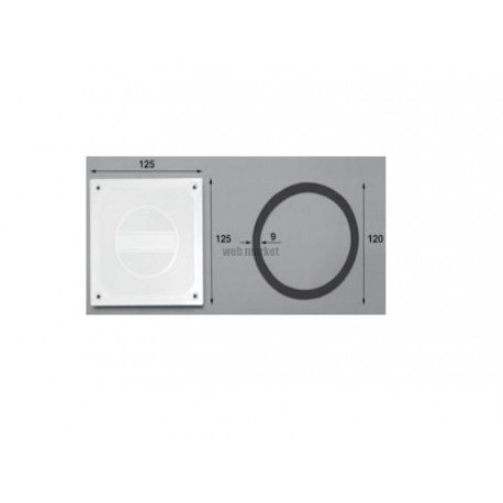 Couvercle de boite connexion Pool s (12,5x12,5cm)