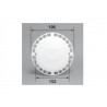 Grille de bonde de fond anti-vortex NM Hayward