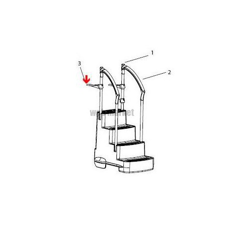 Support pour plage Escalier Biltmore, Fiesta