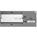 Marche 175-D40IC ABS blanc/Echelle Aquamatic les ( Dispo épuisement Stock )