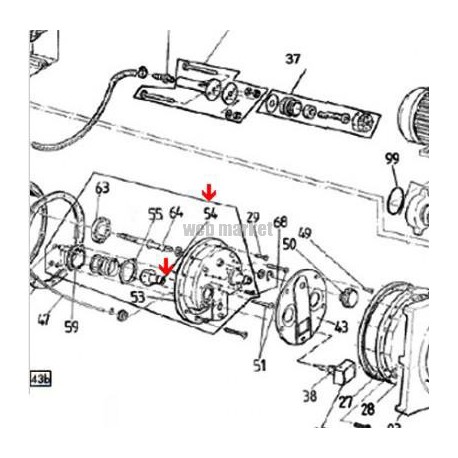 Jet orientable 40 mm, pour Bellow-Jet, Primavera ( Frais/Délai supp à prévoir )
