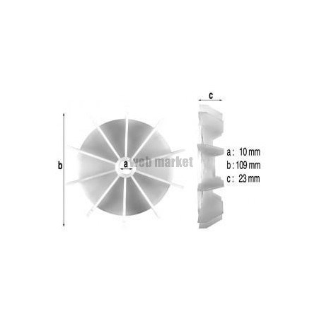 Ventilateur de moteur de surpresseur Euro Com ( Dispo épuisement Stock )