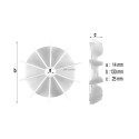 Ventilateur de surpresseur Euro Com 4-Jet inox ( Dispo épuisement Stock )