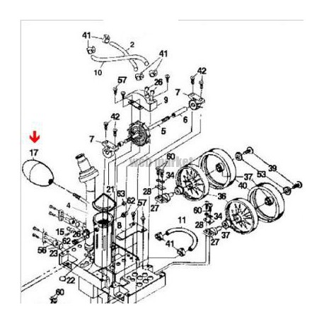 Flotteur d équilibrage Polaris 180-280-360-380