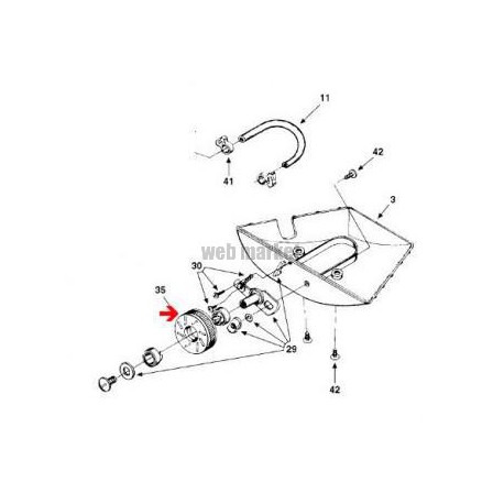 Petite roue de Polaris 180-280