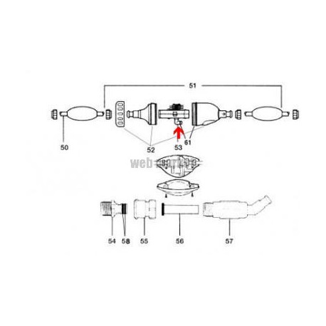 Mécanisme de vanne Polaris 180-280-380 depuis1997