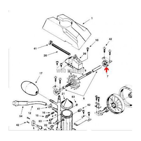 Roulement de turbine Polaris 180-280