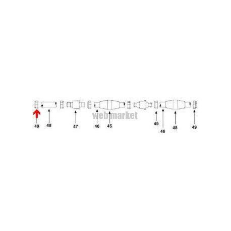 Ecrou de tuyau d alimentation Polaris 180-280-380