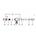 Adaptateur de prise paroi Polaris 180-280-360-380