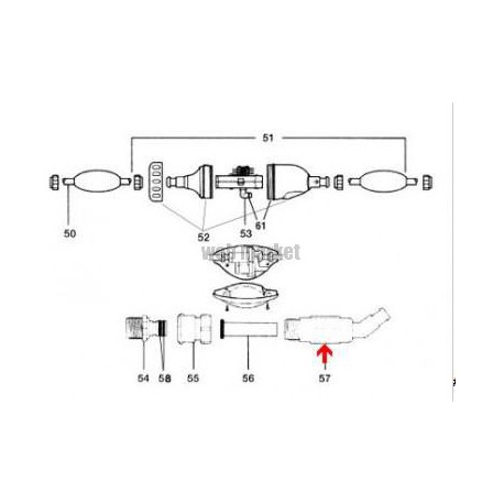 Préfiltre transparent de Polaris 180