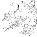 Ressort d arbre petite roue Polaris 180-280