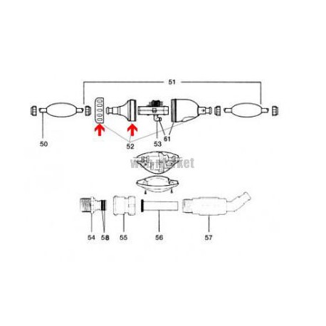 Capot vanne de recul Polaris 180-280-380