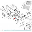 Cale d épaisseur de roue Polaris 340-360-380