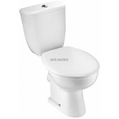 Cuvette Brive sortie horizontale Blanc réf E438000