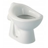 Cuvette indépendante CRECHE 27x38cm en porcelaine avec sortie horizontale D85mm, blanc réf. P256301