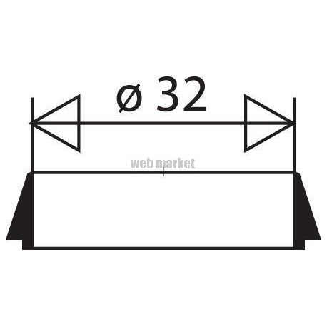 Joint conique D32 01520000500 (lot de 25)