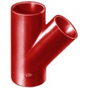 Embranchement Culotte simple SMU S à 45° en fonte diamètre nominal 250-250mm Réf. 157106 PAM