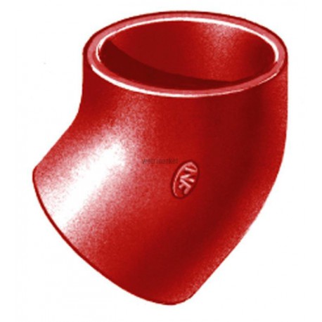Coude SMU S à 45° - fonte - Ø nominal 50 mm