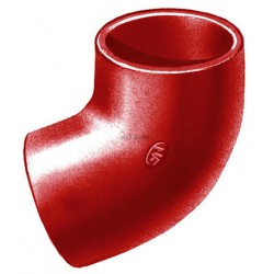Coude SMU S à 68° - fonte - Ø nominal 125 mm
