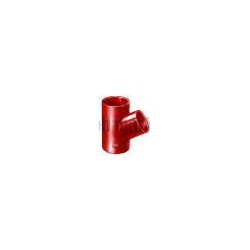 Culotte simple SMU S à 68° - fonte - Ø nominal 75/75 mm