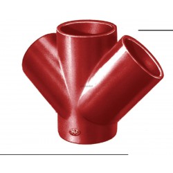 Embranchement Culotte double SMU S 45° en fonte diamètre nominal 150-150mm Réf. 156936 PAM