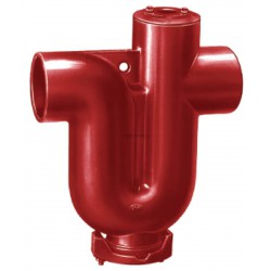Siphon de parcours SMU S - fonte - Ø nominal 125 mm