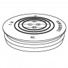 Tampon EPDM SME 1 trou diamètre nominal 75mm Réf. 156075 PAM