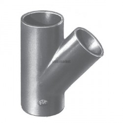 Embranchement Culotte simple SMU Plus à 45° en fonte diamètre nominal 100-75mm Réf. 155368 PAM