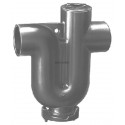 Siphon de parcours en fonte SMU Plus diamètre nominal 75mm Réf. 155334 PAM