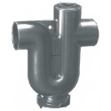 Siphon de parcours SMU® Plus - fonte gris - Ø 125 mm