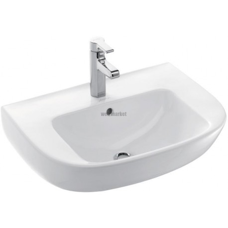 Lavabo compact ODEON UP 60 x 44 cm percé 1 trou blanc Réf. E4700-00