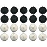 Membrane + voute chauffage vendue par 10 Pour F/112F623E Réf. 5457000