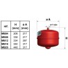 Vase d expansion à membrane 25 litres tarage 1,5 bars Réf MB25