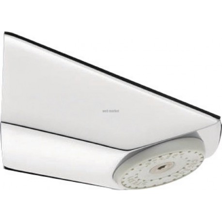 Pomme de douche fixe à grille orientable réf. 29110
