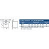 Chauffe-eau électrique à résistance blindée 15 litres sous évier compact mono classe énergétique B réf. 326216